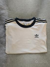 Maglietta Adidas Originals bianca/nera – Taglia M