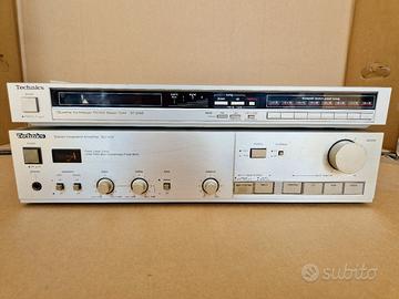 Technics sintetizzatore e stereo amplificatore