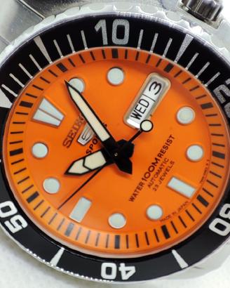 RARO seiko urchin snzf19 arancione