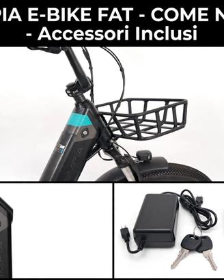 OLYMPIA E-BIKE FAT 20X 4.0  BOXER COME NUOVA