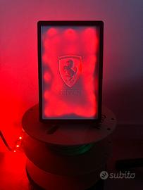 Quadro retroilluminato Ferrari F1