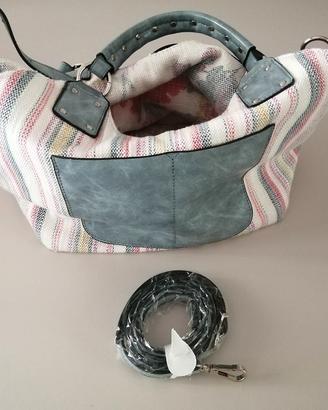 borsa in tessuto fantasia 