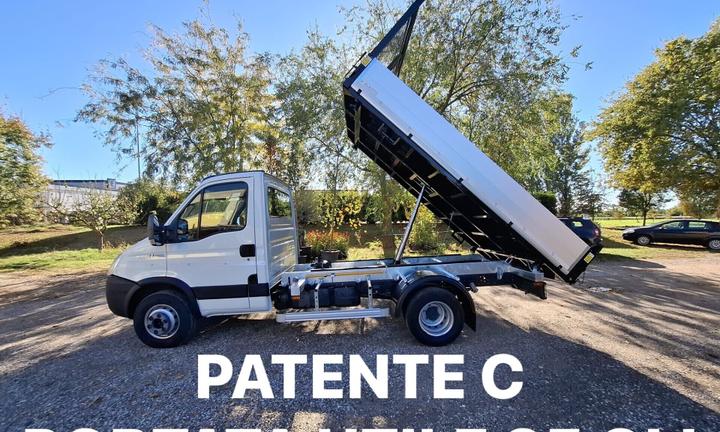 Iveco Daily 65C18 Ribaltabile Trilaterale Patente 