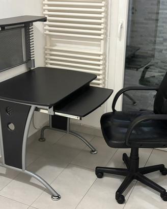 Tavolo pc + sedia ufficio