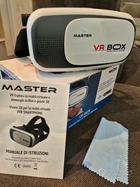 Visore 3D VR BOX Master - Per Realtà Virtuale