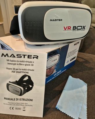 Visore 3D VR BOX Master - Per Realtà Virtuale