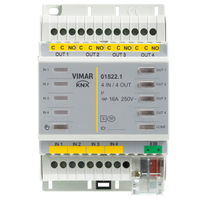 Dispositivo 4 in 4 out multifunzione KNX - 01522.1