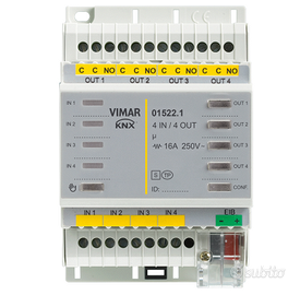 Dispositivo 4 in 4 out multifunzione KNX - 01522.1