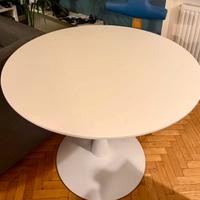 Tavolo bianco da pranzo rotondo Maisons du Monde