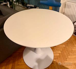 Tavolo bianco da pranzo rotondo Maisons du Monde