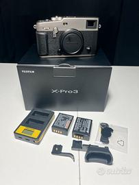 Fuji X-Pro 3 Duratec silver