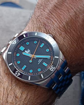 Orologio diver Phoibos wawemaster 
