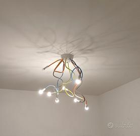 Lampadario ideal lux orientabile