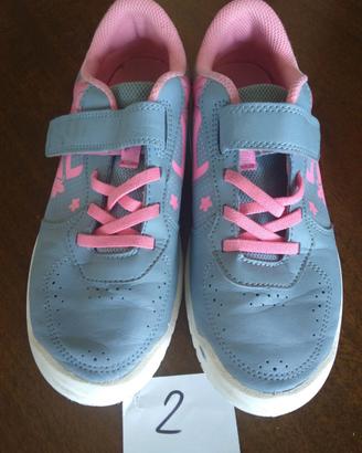 Scarpe Ginnastica Azzurre Rosa Taglia 36