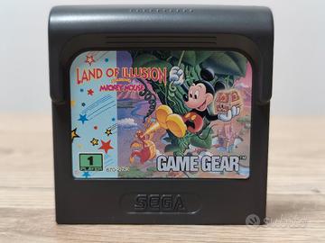 Gioco SEGA Game Gear – Land of Illusion– Originale