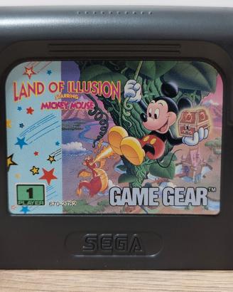 Gioco SEGA Game Gear – Land of Illusion– Originale