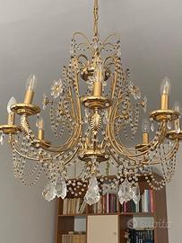 Lampadario in cristallo