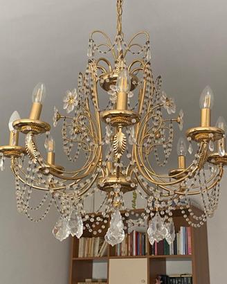 Lampadario in cristallo