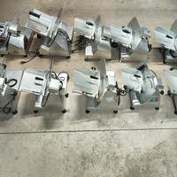 10 affettatrici semi professionale lame varie 