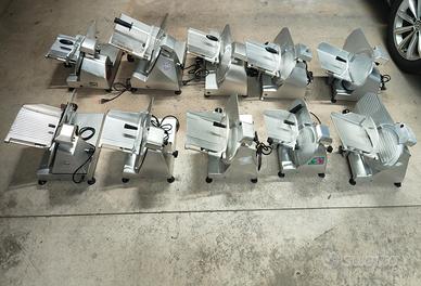 10 affettatrici semi professionale lame varie 