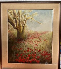 Quadro firmato fontana daniele