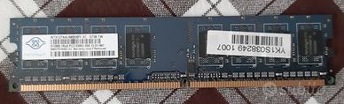 DDR2 Nanya 512MB 667MHz PC2-5300 - NT512T64U88B0BY