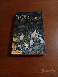 Storia economica di Carlo M. Cipolla ed. Il Mulino