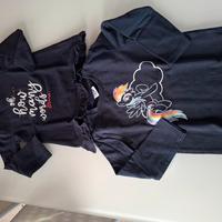 Set 2 felpe bambina 2-3 anni Brums My Liittle Pony
