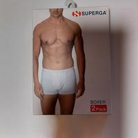 set 2 pezzi di boxer uomo superga XXL