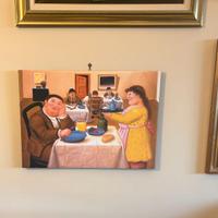 Botero riproduzioni stampate su tela canvas