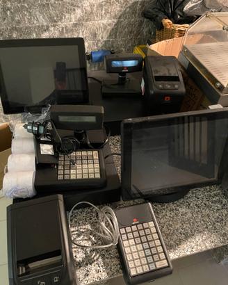2 registratori di cassa olivetti ptr400
