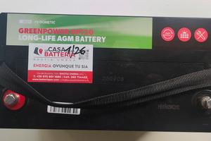 batteria camper servizi  AGM - 120 Ah