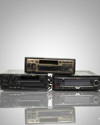 Tris d’Assi Vintage: Autoradio SONY e AKAI