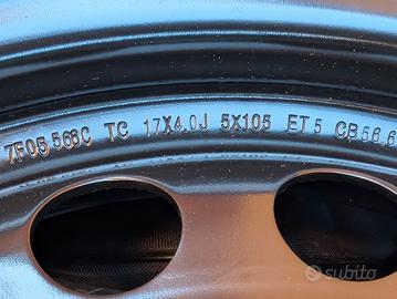 ruotino di scorta Opel Astra 