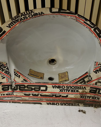 Lavabo semincasso Cesame grigio