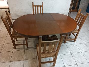 tavolo rotondo allungabile 