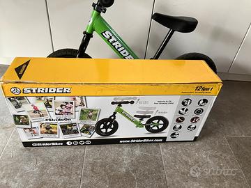 Strider balance bike, bici senza pedali da 18 mesi