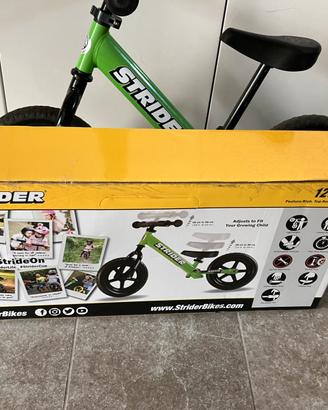 Strider balance bike, bici senza pedali da 18 mesi