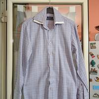 Camicia uomo "Daddy & Son" cotone doppio ritorto