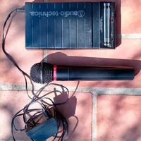 microfono voce wireless Audio Technica