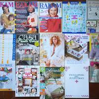 Libri Ricamo Cucito Uncinetto Punto Croce Maglia