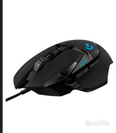 mouse logitech g502 hero, tastiera logitech g213