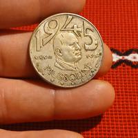 moneta commemorativa mussolini