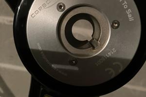 Ruota timone in carbonio