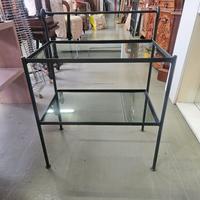 comodino in ferro battuto 