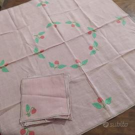 Tovaglia da thè antiche tovaglie