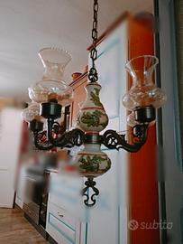 lampadario stile liberty 