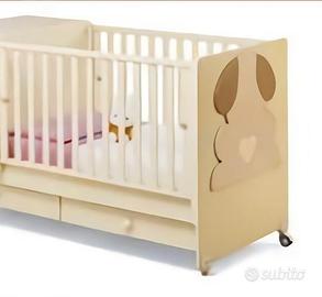 Lettino divanetto color ciliegio Foppapedretti 