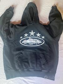 Felpa corteiz nera taglia M