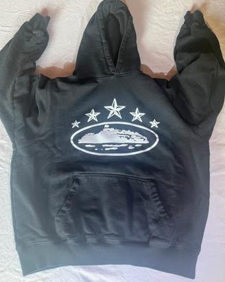 Felpa corteiz nera taglia M